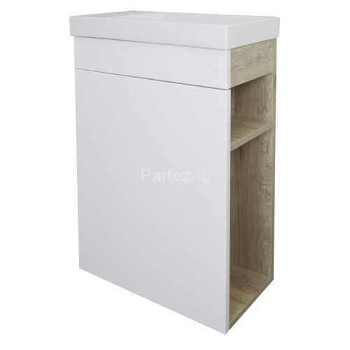 Комплект тумба Стиль 40 425х730х240 левосторонняя с раковиной TERMOLI 40 (CS00082118)