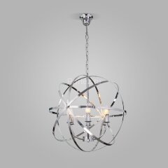 Подвесная люстра Eurosvet 60139/6 хром