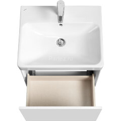 Тумба под раковину Aquaton Асти 55 подвесная, белый (1A263101AX2B0)