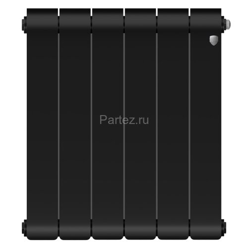 Радиатор биметаллический Royal Thermo Infinity 500 Noir Sable - 6 секц.