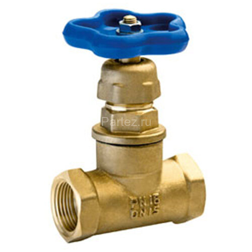 Вентиль латунный 15Б3р Dу25 Ру10 Боларм