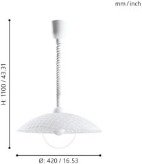 Подвесной светильник Eglo 96474