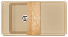 Кухонная мойка AQUATON Беллис 97 цвет Латте (1A725132BS260)