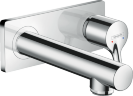 Hansgrohe 72110000 Talis S Смеситель для раковины, однорычажный, с изливом 165 мм, настенный монтаж,