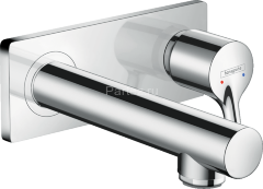 Hansgrohe 72110000 Talis S Смеситель для раковины, однорычажный, с изливом 165 мм, настенный монтаж,
