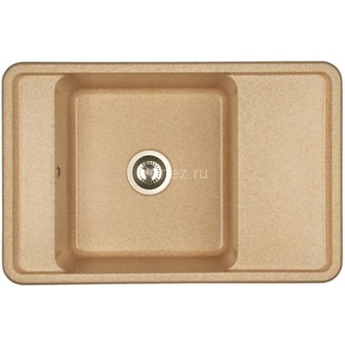 Кухонная мойка AQUATON Беллис 78, цвет песочный (1A725032BS220)