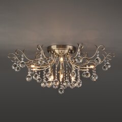Потолочная люстра Eurosvet 10042/12 античная бронза