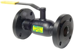 Кран шаровой стальной 11с32п Dу100/80 Pу25 ф-ф