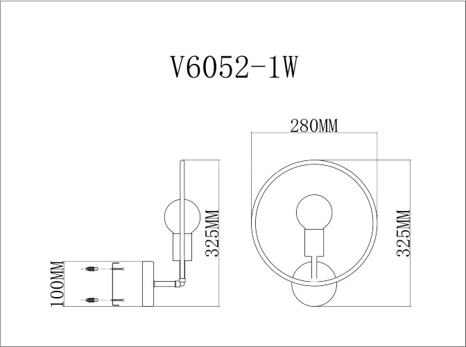 Бра Moderli V6052-1W