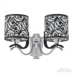 Бра Arte Milano 304957/2W Bk/Ni