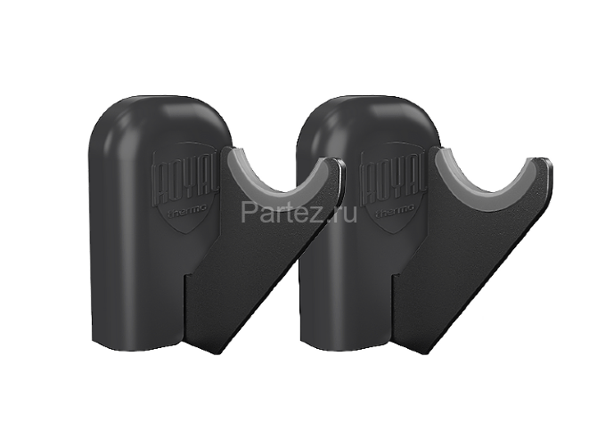 Комплект настенных регулируемых кронштейнов Royal Thermo Design 80, черные