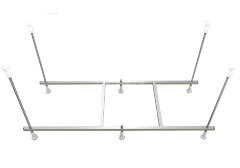 Сборный каркас к ванне AZARIO BELLA 180х80 см шпильки (AV.0020180K)