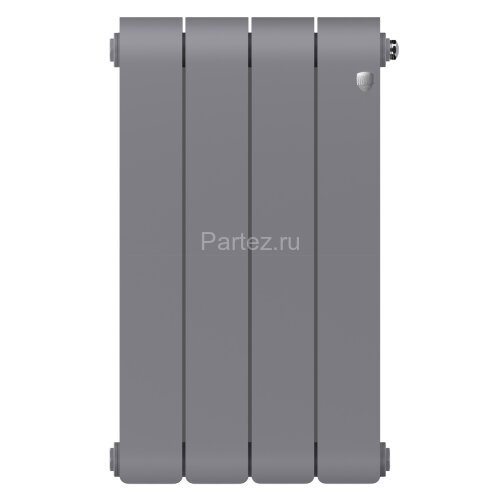 Радиатор биметаллический Royal Thermo Infinity 500 Silver Satin - 4 секц.