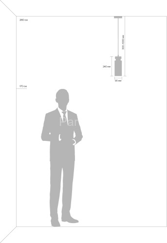 Подвесной светильник Freya FR8011PL-01GB