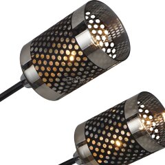 Потолочная люстра Reluce 01405-3.3-08B BK+CR