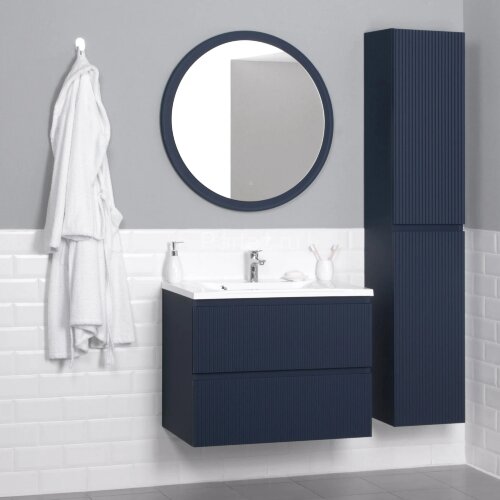 Пенал подвесной Итана Kate 35 350х300х1750 синий (CS00085532)