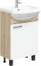 Тумба под раковину Onika Эко 52 напольная, правая, Black дуб сонома (105208)
