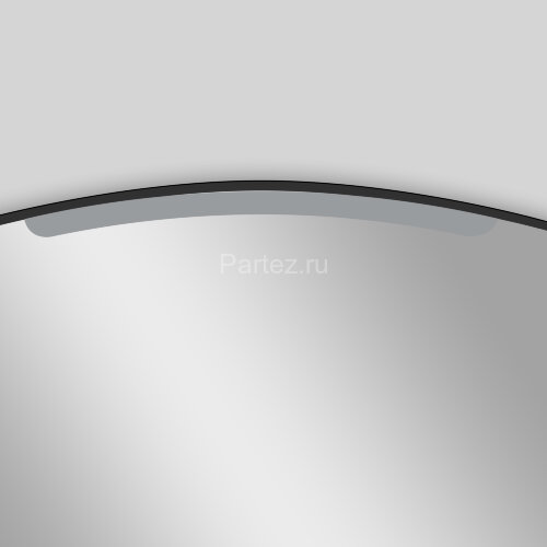 Зеркало AZARIO Mexico 800х600 с подсветкой, сенсорный выключатель с функцией диммера, алюминиевая ра