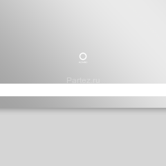 Зеркало AZARIO Dallas 600х800 с подсветкой, сенсорный выключатель с функцией диммера, подогрев (AZ-Z