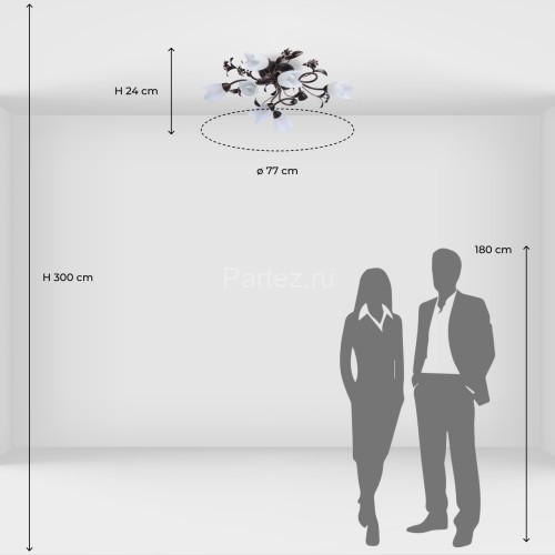Потолочная люстра MW-Light 323013708