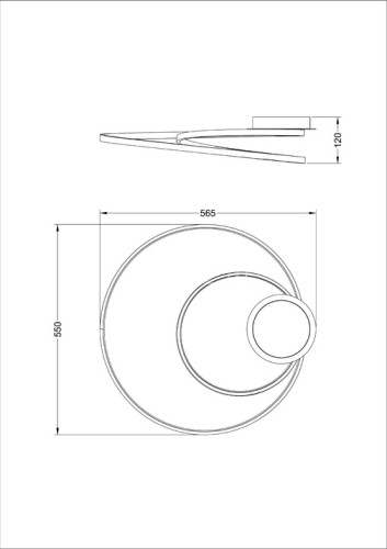 Потолочная люстра Arte Lamp A3893PL-30BK