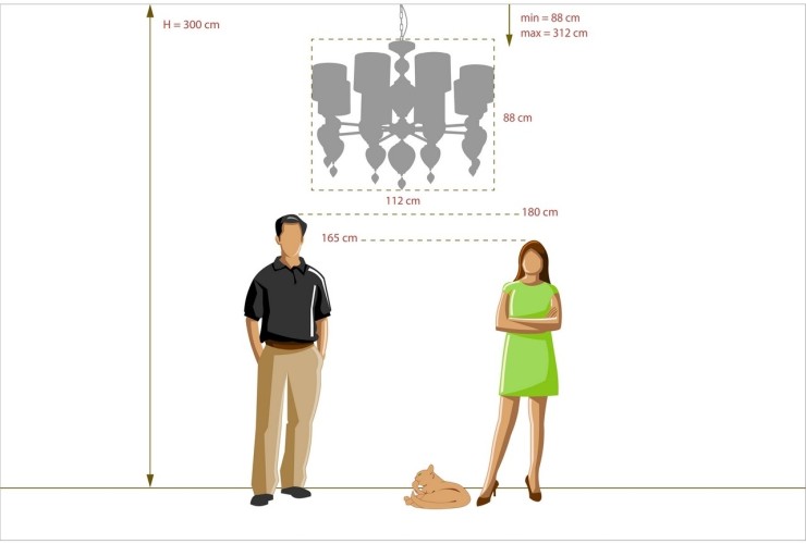 Подвесная люстра Chiaro 619011408