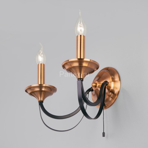 Бра Eurosvet 60098/2 черный