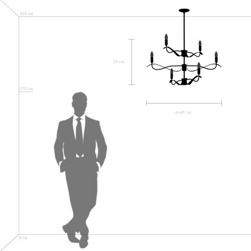 Потолочная люстра Lightstar 733267