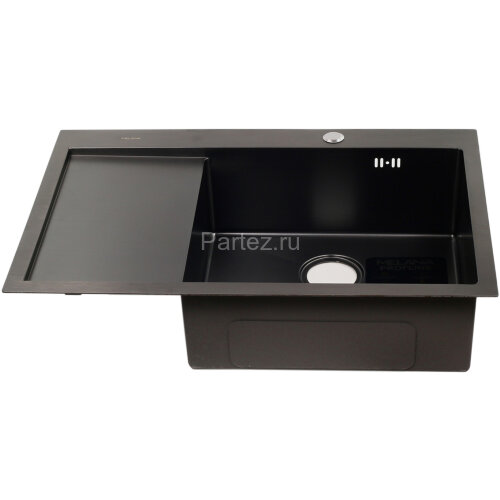 Мойка D7851HB-R MELANA ProfLine 3,0/200 ГРАФИТ врезная прямоугольная правая D7851HB-R