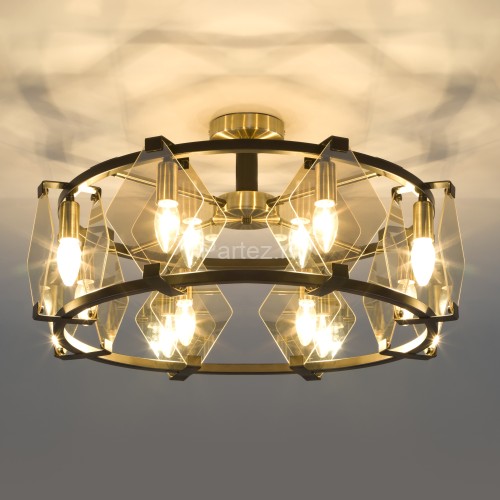 Потолочная люстра Eurosvet 60126/8 черный