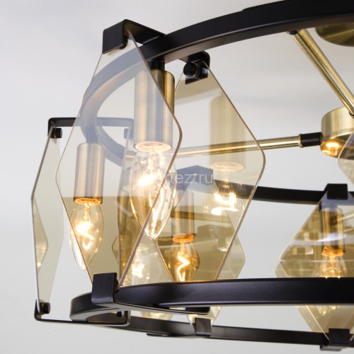 Потолочная люстра Eurosvet 60126/8 черный