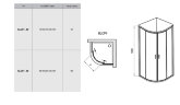 Душевой уголок Ravak Blix BLCP4-90 90x90 профиль Сатин стекло Transparent (3B270U00Z1)