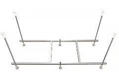 Сборный каркас к ванне AZARIO BELLA 180х70 см шпильки (AV.0023180K)