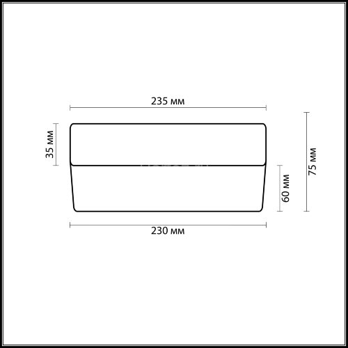Настенно-потолочный светильник Odeon Light 2405/1A