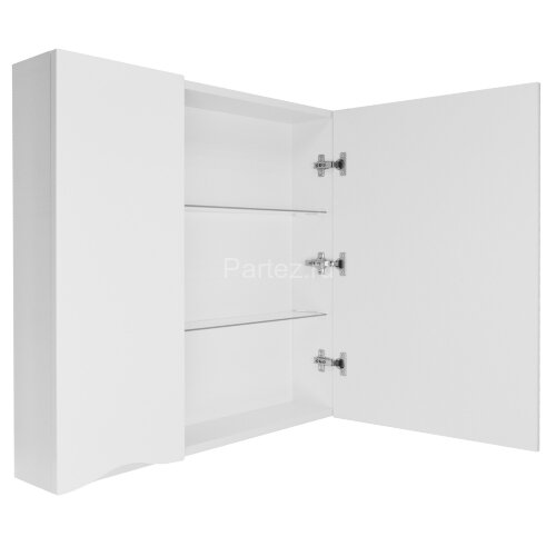 Зеркало-шкаф Loranto Santorini 70 700х140х700 левый, белый (CS00086969)