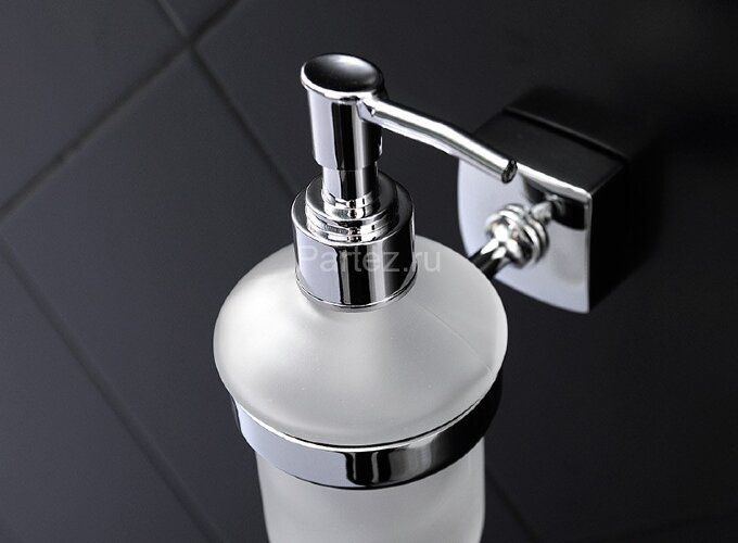 Дозатор жидкого мыла Fixsen Kvadro, хром (FX-61312 )