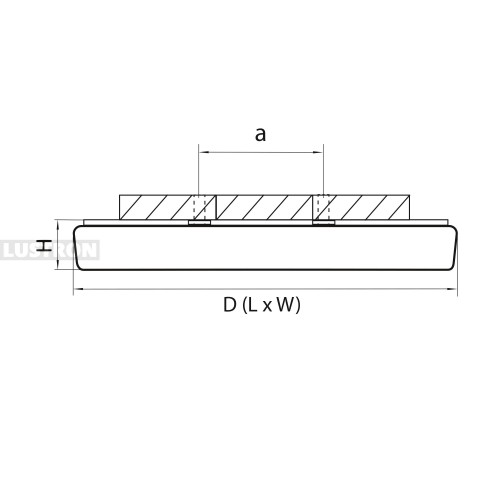 Настенно-потолочный светильник Lightstar 324184