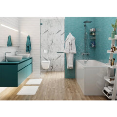 Ванна акриловая VAGNERPLAST KASANDRA прямоугольная, 150х70 см, белая (VPBA157KAS2X-04)