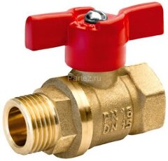 Кран шаровой 11Б27П1 Dу15 в-н баб. (Боларм)