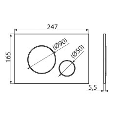 Сет инсталляция Alсa AM101/1120-4:1 RU M671-0001 + унитаз Gloria AZ-2003 с сиденьем микролифт
