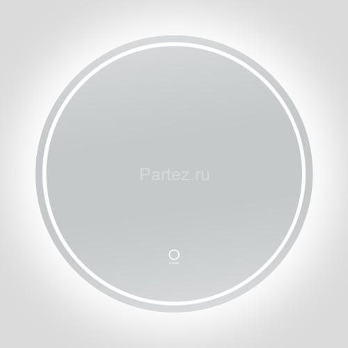 Зеркало AZARIO Izmira D600 с подсветкой, сенсорный выключатель с функцией диммера (AZ-Z-003CS)