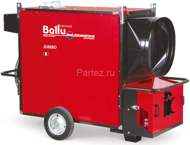 Теплогенератор дизельный мобильный Ballu-Biemmedue JUMBO 85M (230V-1-50/60 Hz)