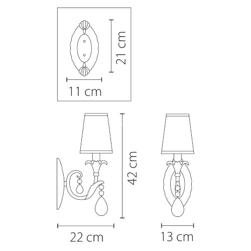 Бра Osgona 691614