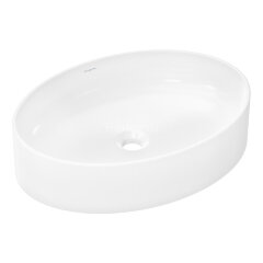 Раковина - чаша Hansgrohe Xuniva D 550x400x175 накладная, белый (60165450)