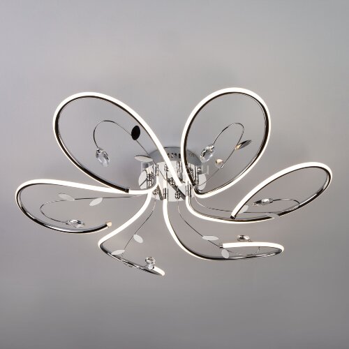 Потолочная люстра Eurosvet 90082/6 хром