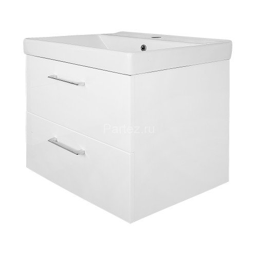 Комплект тумба Azario Ника 60 600х475х560 подвесная, с раковиной Tempo 60 (CS00091367)