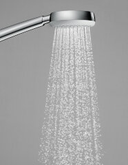 26825400 Ручной душ Crometta 100 1j руч душ, белый/хром