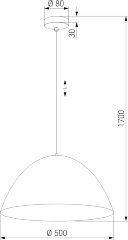 Подвесной светильник TK Lighting 10264 Faro