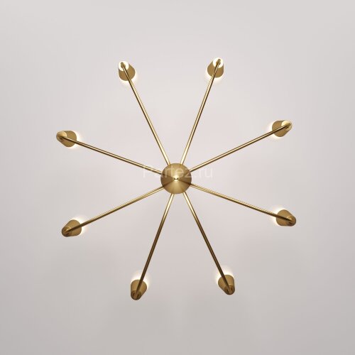 Подвесная люстра Eurosvet 60167/8 латунь