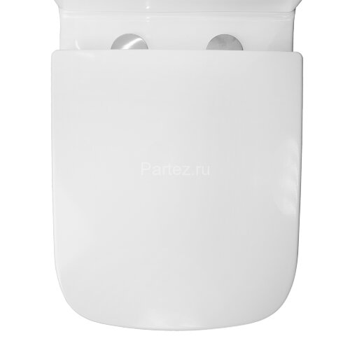 Унитаз-компакт Azario Rise 385х623х792 напольный, безободковый с быстросъемным сиденьем микролифт (A